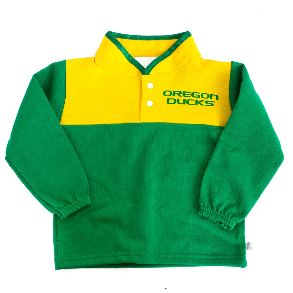 Oregon Ducks, Third Street, Green, Coat/Jacket, Cotton Blend, Kids, Toddler, Snap-up, 839370